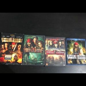 Pirates of the Caribbean 1-4